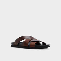 Aldo | Florian in Dark Brown - Slide sandal