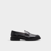 Aldo | Aleris Black Men's Dress Shoes - Loafer, Lug sole