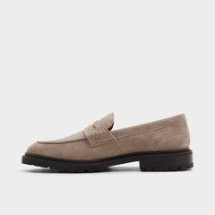 Aldo | Aleris Brown Men's Dress Shoes - Loafer, Lug sole