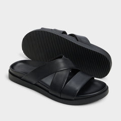 Aldo | Kairo Black Men's Sandals & Slides - Slide sandal