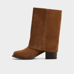 Aldo | Nolya in Medium Brown - Ankle boot, Block heel