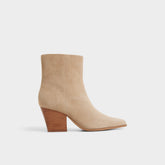 Aldo | Shanah in Light Beige - Ankle boot, Block heel