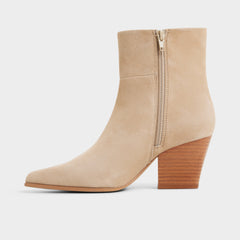Aldo | Shanah in Light Beige - Ankle boot, Block heel