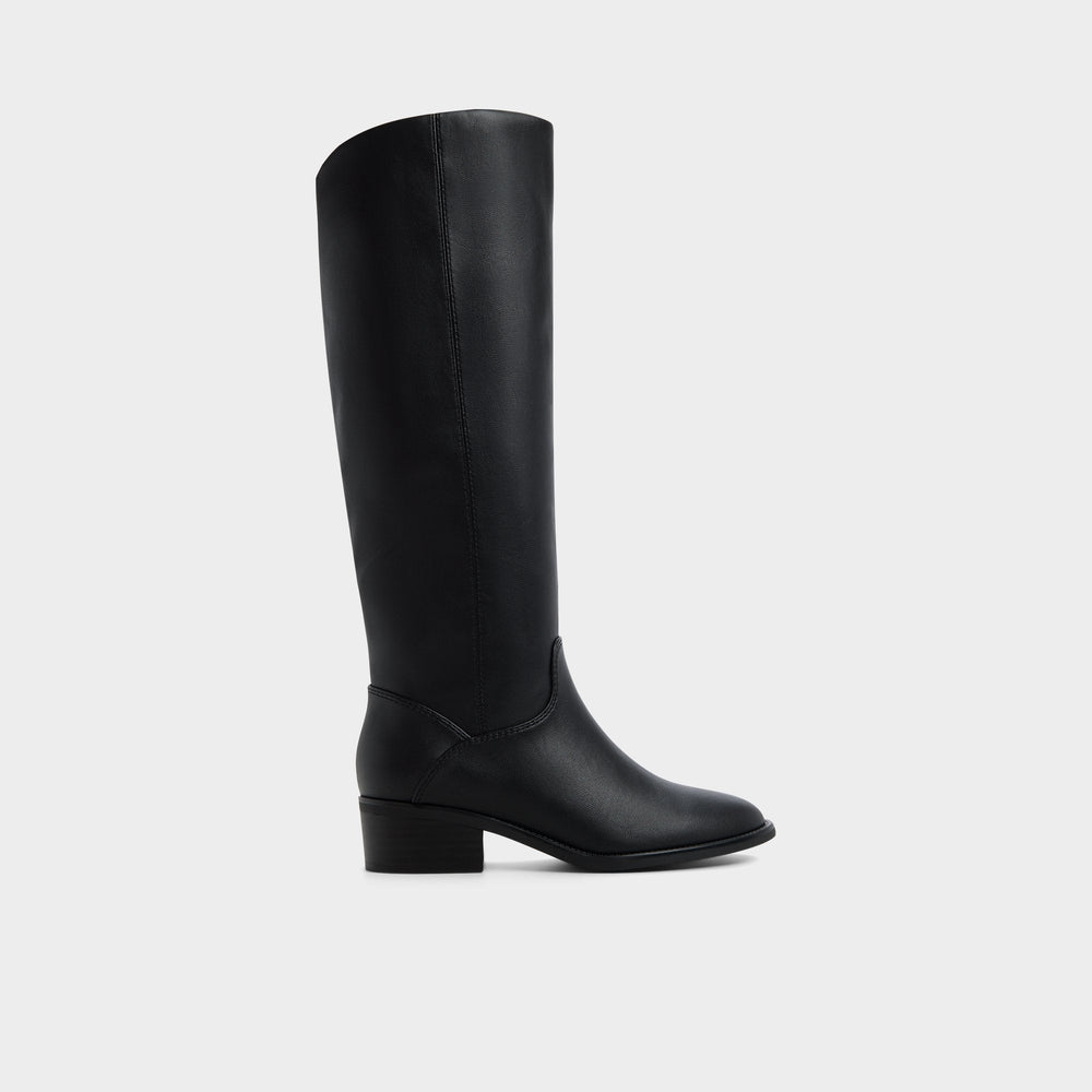 Aldo | Kaydienh in Black - Knee-high boot, Block heel