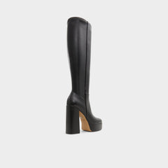 Aldo | Albie Black Women's Tall Boots - Knee-high boot, Platform