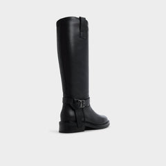 Aldo | Philippa in Black - Riding boot, Block heel