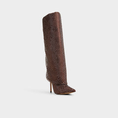 Aldo | Livydalia in Dark Brown - Knee-high boot, Stiletto heel