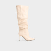 Aldo | Daroba in Cream - Over-the-knee boot, Stiletto heel