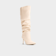 Aldo | Daroba in Cream - Over-the-knee boot, Stiletto heel