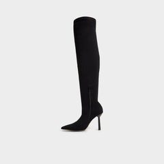 Aldo | Caldan in Black - Over-the-knee boot, Stiletto heel