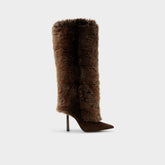 Aldo | Lennore in Dark Brown 14163383 - Knee-high boot, Stiletto heel