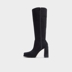 Aldo | Gisselle in Black - Knee-high boot, Platform