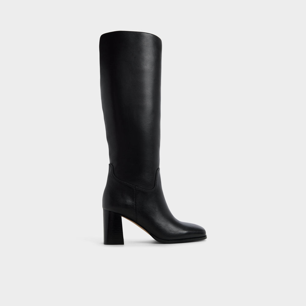 Aldo | Elyze in Black - Knee-high boot, Block heel