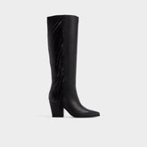 Aldo | Kaelya in Black - Knee-high boot, Block heel