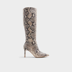 Aldo | Laroche Beige Overflow Women's Tall Boots - Knee-high boot, Stiletto heel
