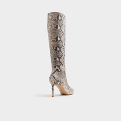 Aldo | Laroche Beige Overflow Women's Tall Boots - Knee-high boot, Stiletto heel