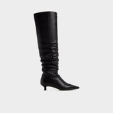 Aldo | Muttsee Black Women's Tall Boots - Over-the-knee boot, Kitten heel