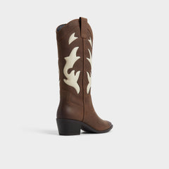 Aldo | Nebraska Royal Brown Women's Western - Mid-calf western boot