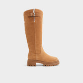 Aldo | Sometta Light Brown Women's Tall Boots - Knee-high boot, Brown