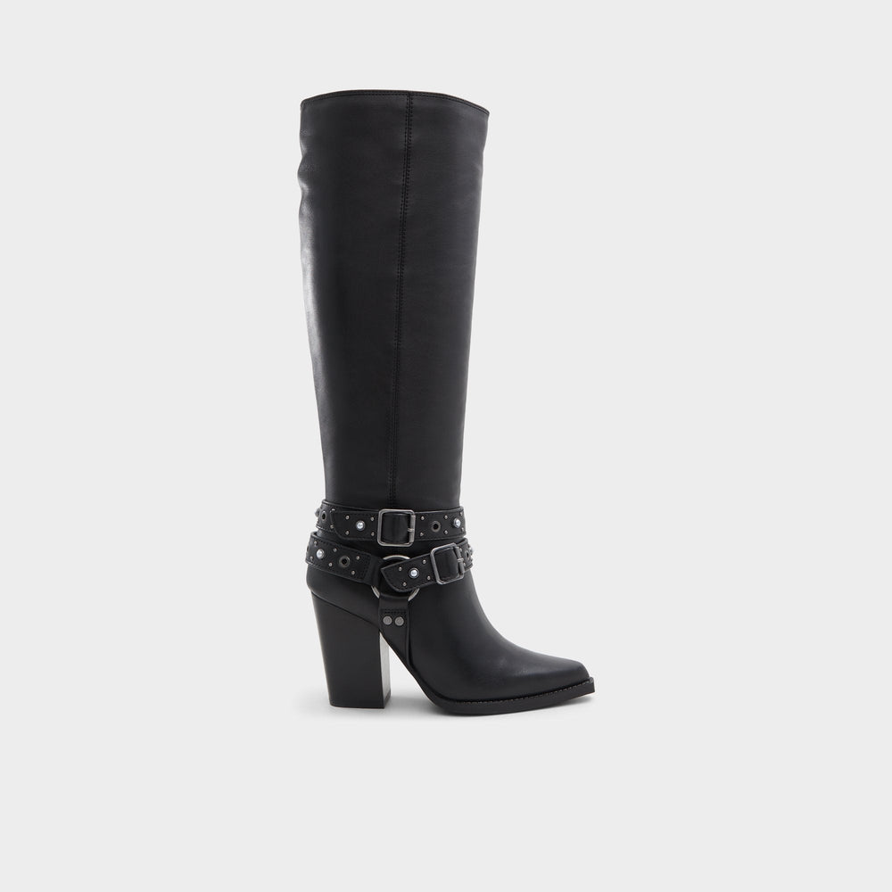 Aldo | Thelidan-wc Other Black Women's Tall Boots - Knee-high boot, Black