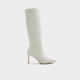 Aldo | Laroche-wc White/Bone Women's Tall Boots - Knee-high boot, Stiletto heel