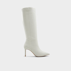 Aldo | Laroche-wc White/Bone Women's Tall Boots - Knee-high boot, Stiletto heel