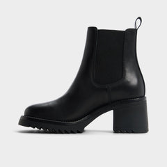 Aldo | Anneliese in Black - Chelsea boot, Lug sole