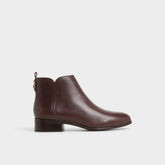Aldo | Verity in Dark Brown - Chelsea boot, Block heel