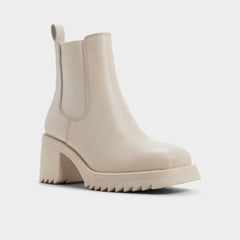 Aldo | Anneliese in Other White - Chelsea boot, Lug sole