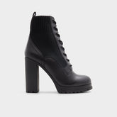 Aldo | Rebellious Black Women's Combat boots - Combat ankle boot, Lug sole