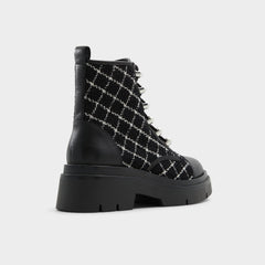 Aldo | Marthia in Other Black - Combat ankle boot, Black