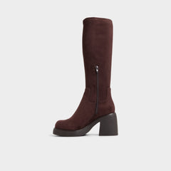 Aldo | Auster in Dark Brown - Knee-high boot, Platform