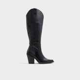 Aldo | Nevada-wc Black Women's Western - Western knee-high boot, Black