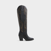 Aldo | Alamo Other Black Women's Tall Boots - Western boot, Cup sole