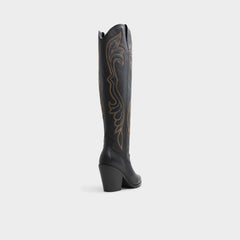 Aldo | Alamo Other Black Women's Tall Boots - Western boot, Cup sole