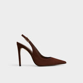 Aldo | Stessysling in Dark Brown 14163419 - Slingback heel, Stiletto heel