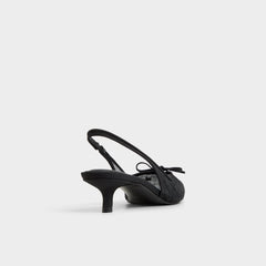 Aldo | Azaro in Other Black 14151901 - Slingback heel, Kitten heel