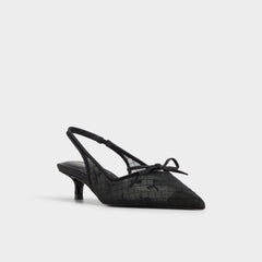 Aldo | Azaro in Other Black 14151901 - Slingback heel, Kitten heel