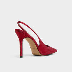 Aldo | Lovebloom in Xt Dark Red - Slingback heel, Stiletto heel