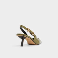 Aldo | Nealie in Khaki 14139074 - Slingback heel, Kitten heel