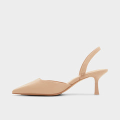 Aldo | Gavedessi Other Beige Women's Slingbacks - Slingback heel, Kitten heel