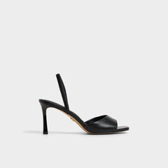 Aldo | Andya Black Women's Strappy sandals - Slingback heeled sandal, Stiletto heel