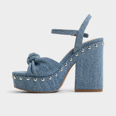 Aldo | Ulialdan Blue Combo Women's Platform sandals - Strappy heeled sandal