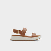 Aldo | Silyia Dark Beige Women's Sandals - Flat sandal