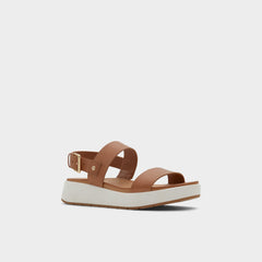 Aldo | Silyia Dark Beige Women's Sandals - Flat sandal