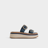Aldo | Kaeithien Dark Blue Women's Platform sandals - Slide sandal