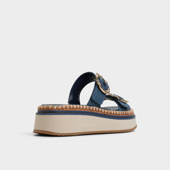 Aldo | Kaeithien Dark Blue Women's Platform sandals - Slide sandal