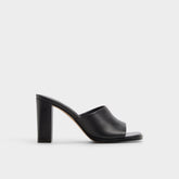 Aldo | Re in Sophia Black - Heeled mule, Block heel