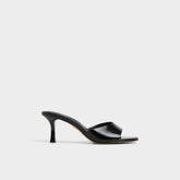 Aldo | Annaberaen in Black - Heeled mule, Stiletto heel