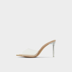 Aldo | Annabrilden Bone Women's Heeled mules - Heeled mule, Stiletto heel